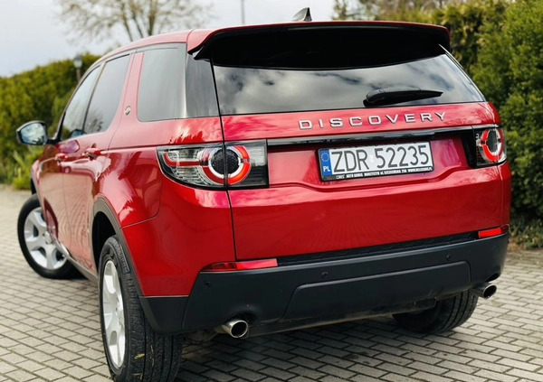 Land Rover Discovery Sport cena 69999 przebieg: 189000, rok produkcji 2017 z Czarna Woda małe 596
